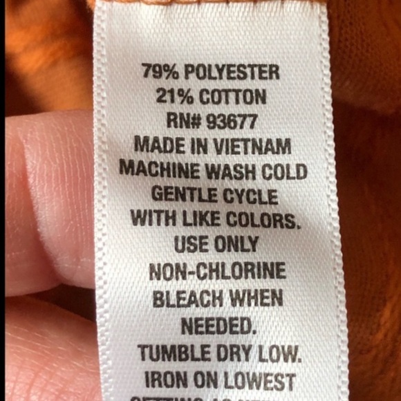 A.n.a. Striped Summer Peplum Tank Top Burnt Orange Small - Picture 5 of 13